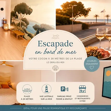 公寓 Escapade En Bord De - A 20 M - Parking Prive